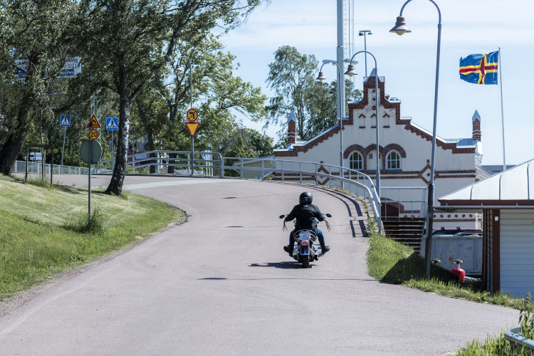 Motorcykel i stadstrafik