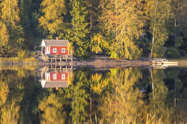Stuga i skärgården